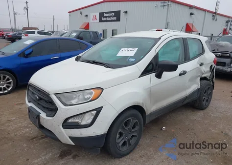2019 Ford Ecosport S from USA, damaged, VIN MAJ3S2FE3KC287170